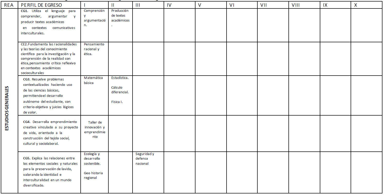 Malla curricular 2021-2025